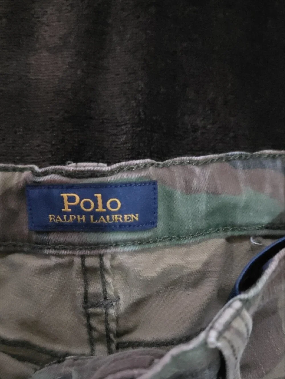 Ralph Lauren Kids Camo Straight-Leg Pants in Green and Brown